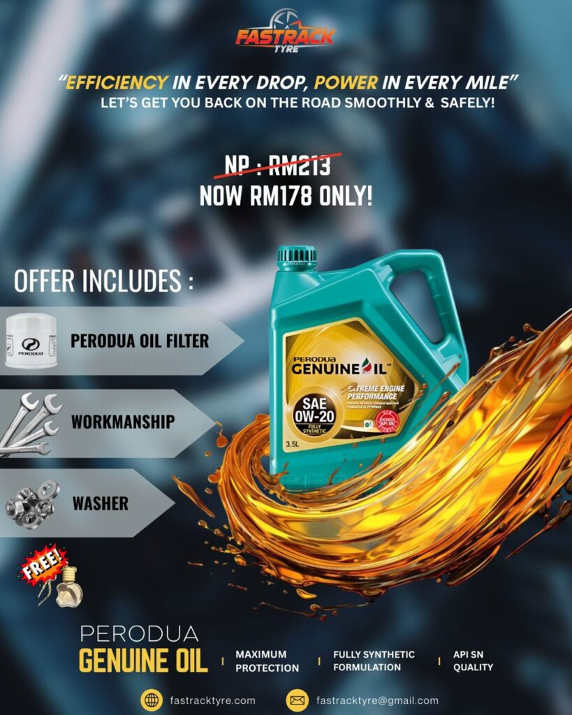 Perodua Genuine Oil Promotion