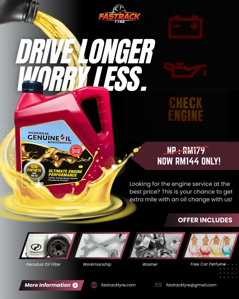 Perodua Genuine Oil Service Package