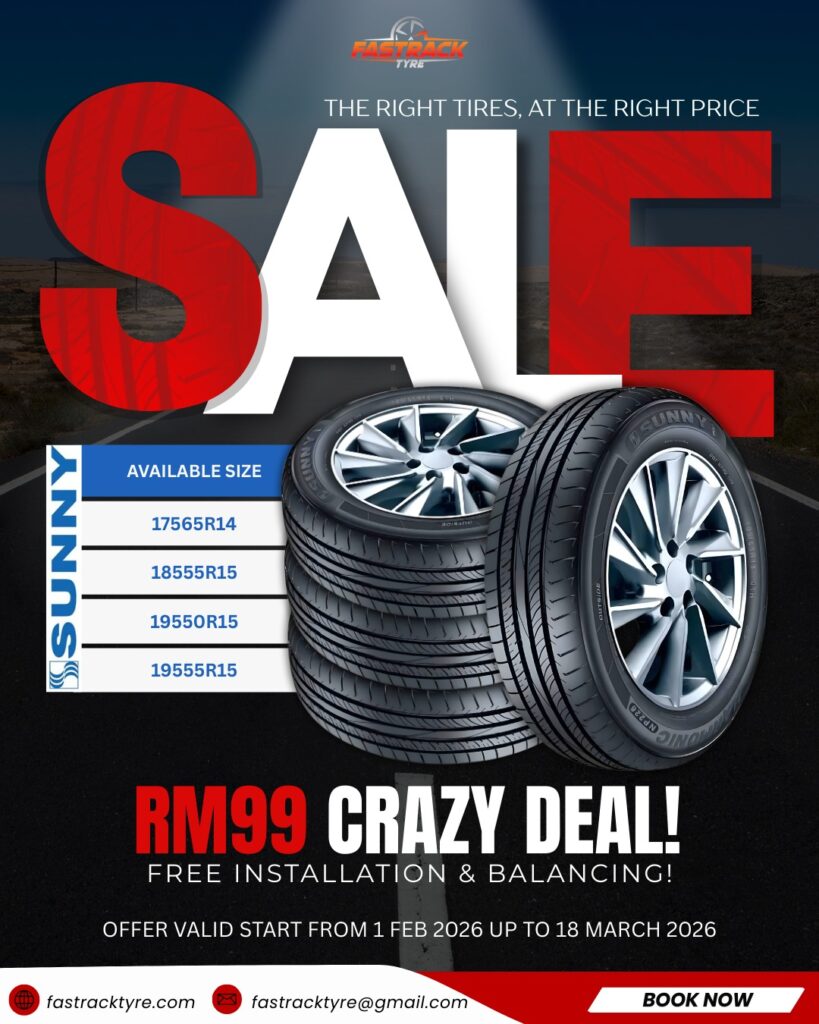 RM99 Sunny Tire Limited Offer